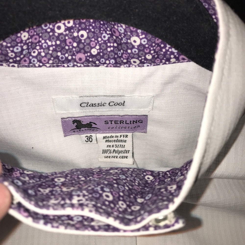 Equestrian showing shirt